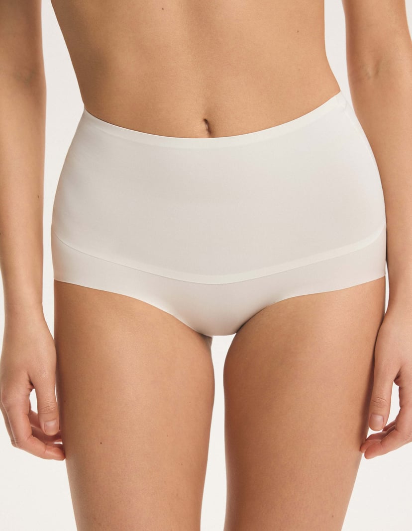 High-Waisted Slim Panties cream 2