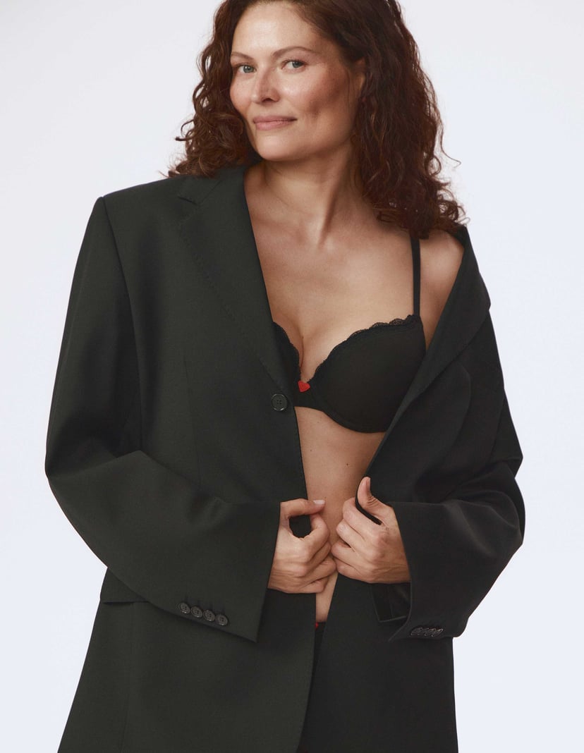 Biustonosz super push-up Bloovii Adoration Black 1