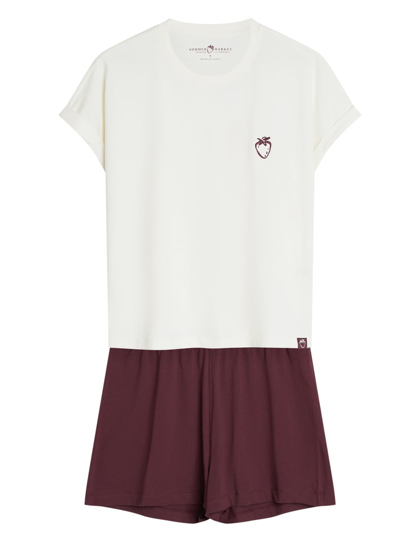 Piżama Evika kremowy 1