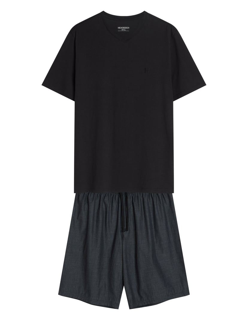 Short Pajamas POST Black 7