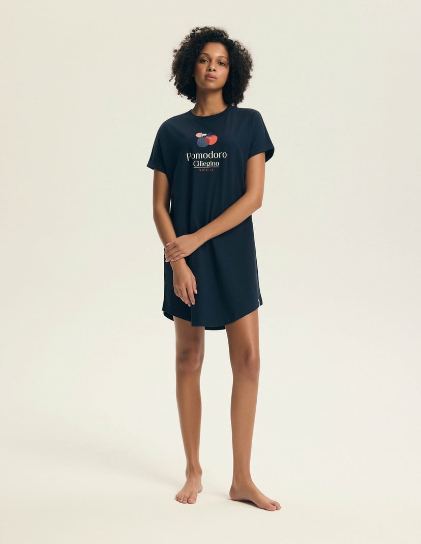 Koszula nocna Dessie navy 2