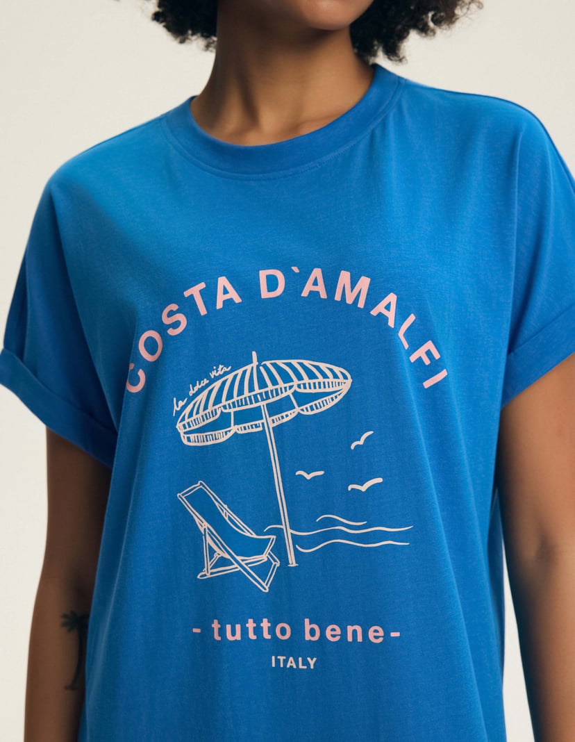 Edris Nightgown Blue 4