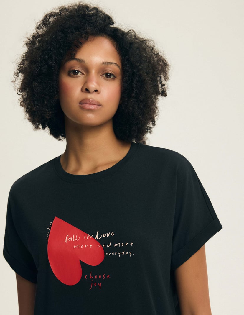 Koszula nocna Elain Black 3