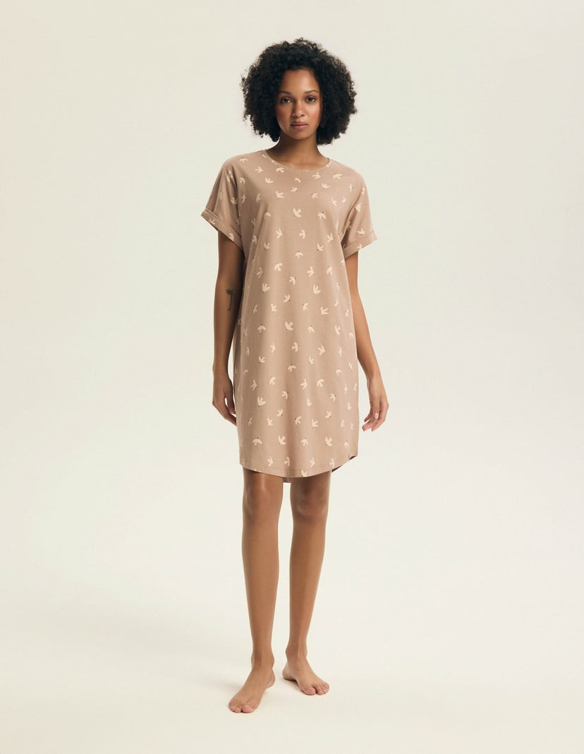 Eluna Nightgown brown 1