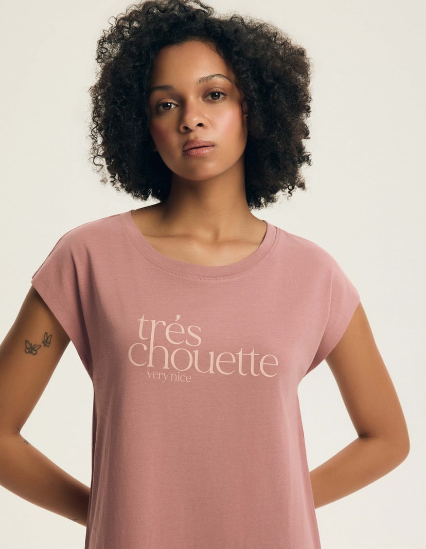 Koszula nocna Emela pink 3