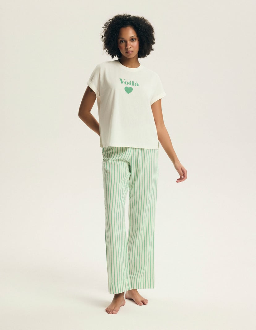 Piżama Darlan zielony 2