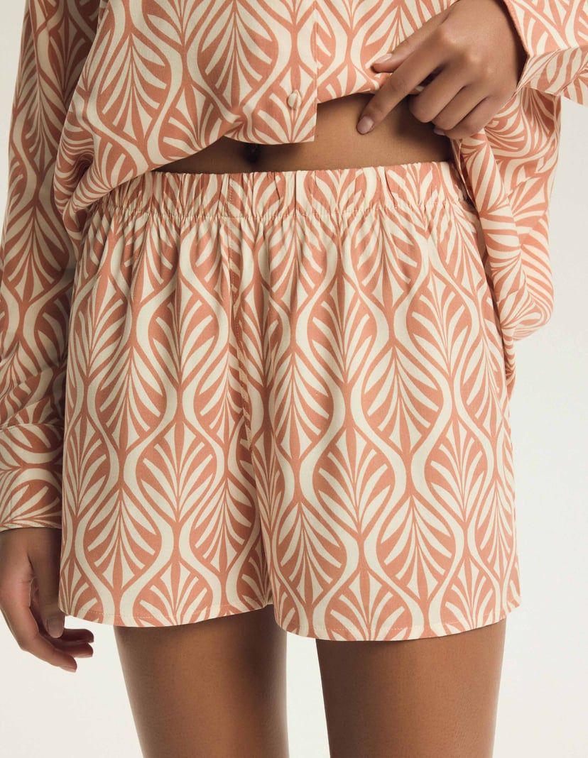 Piżama Denise pomarańczowy 5