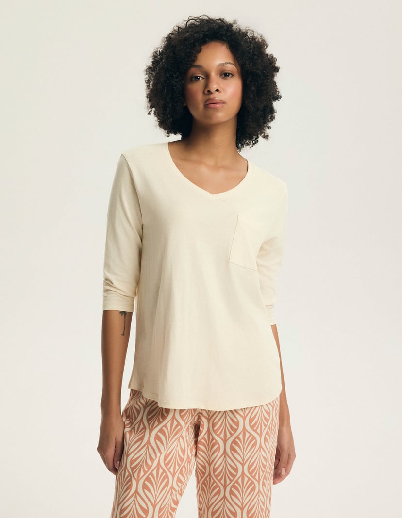 Piżama Denise kremowy 3