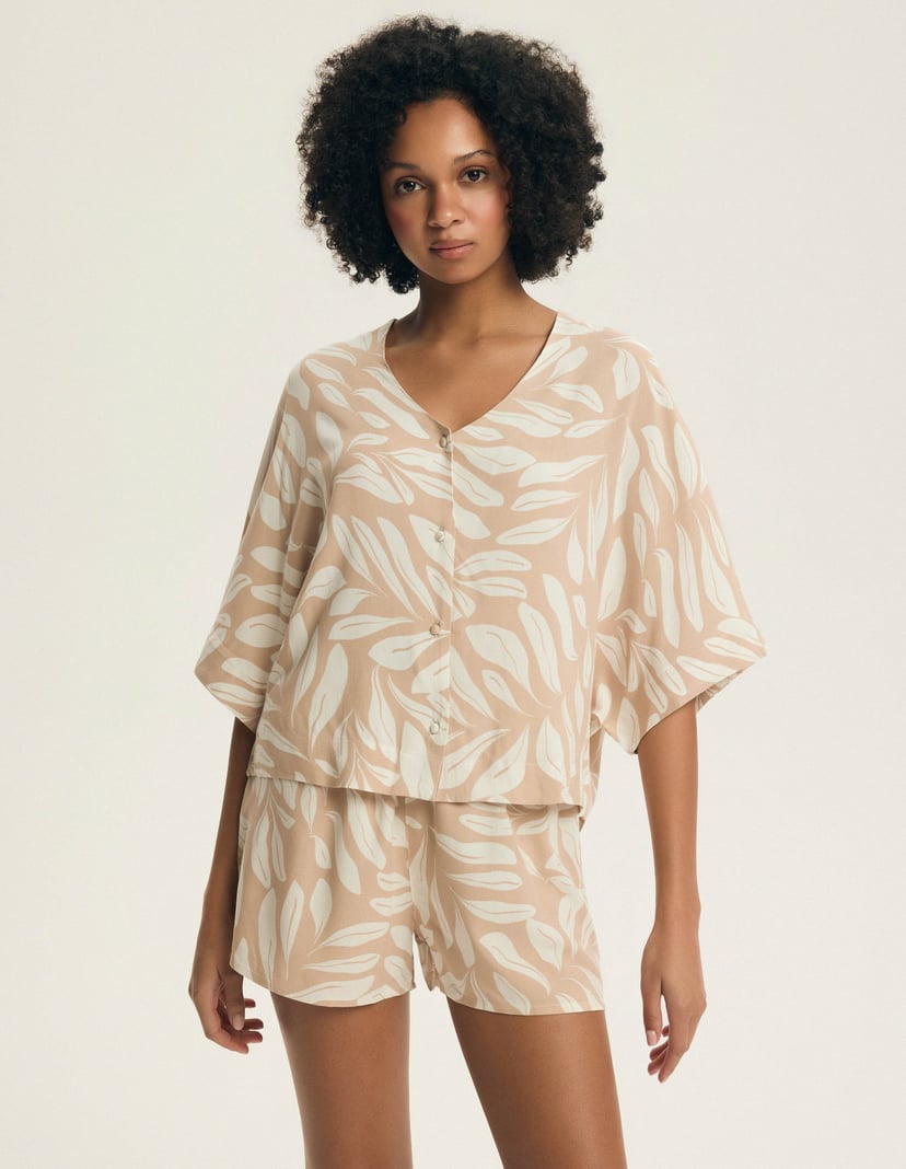 Piżama Dextra pomarańczowy 2