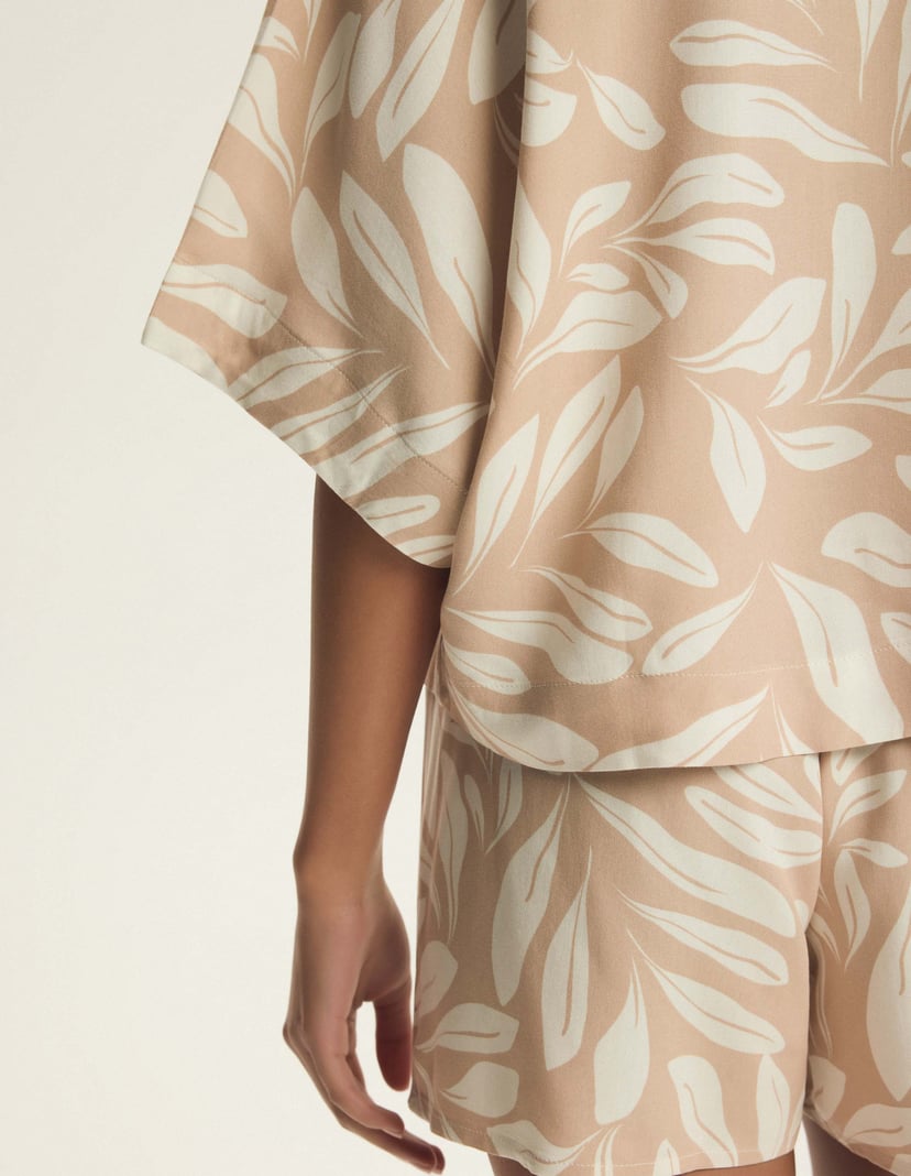 Piżama Dextra pomarańczowy 7