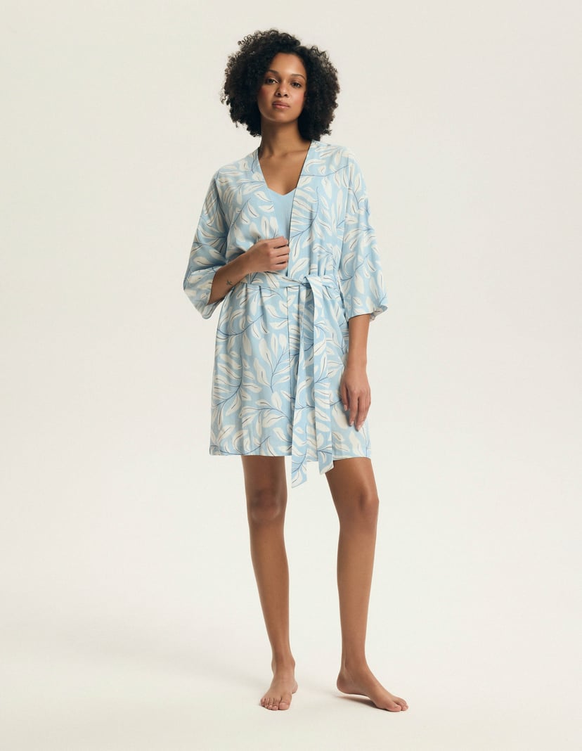 Szlafrok Estes niebieski 6