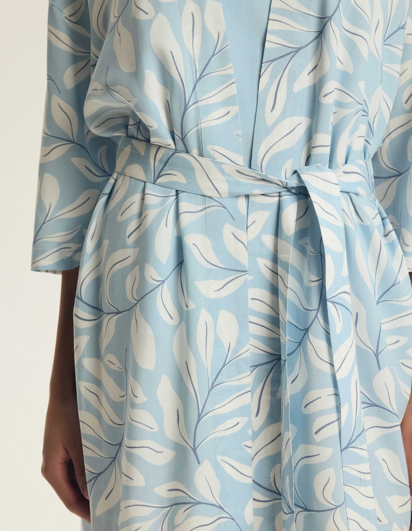 Szlafrok Estes niebieski 7