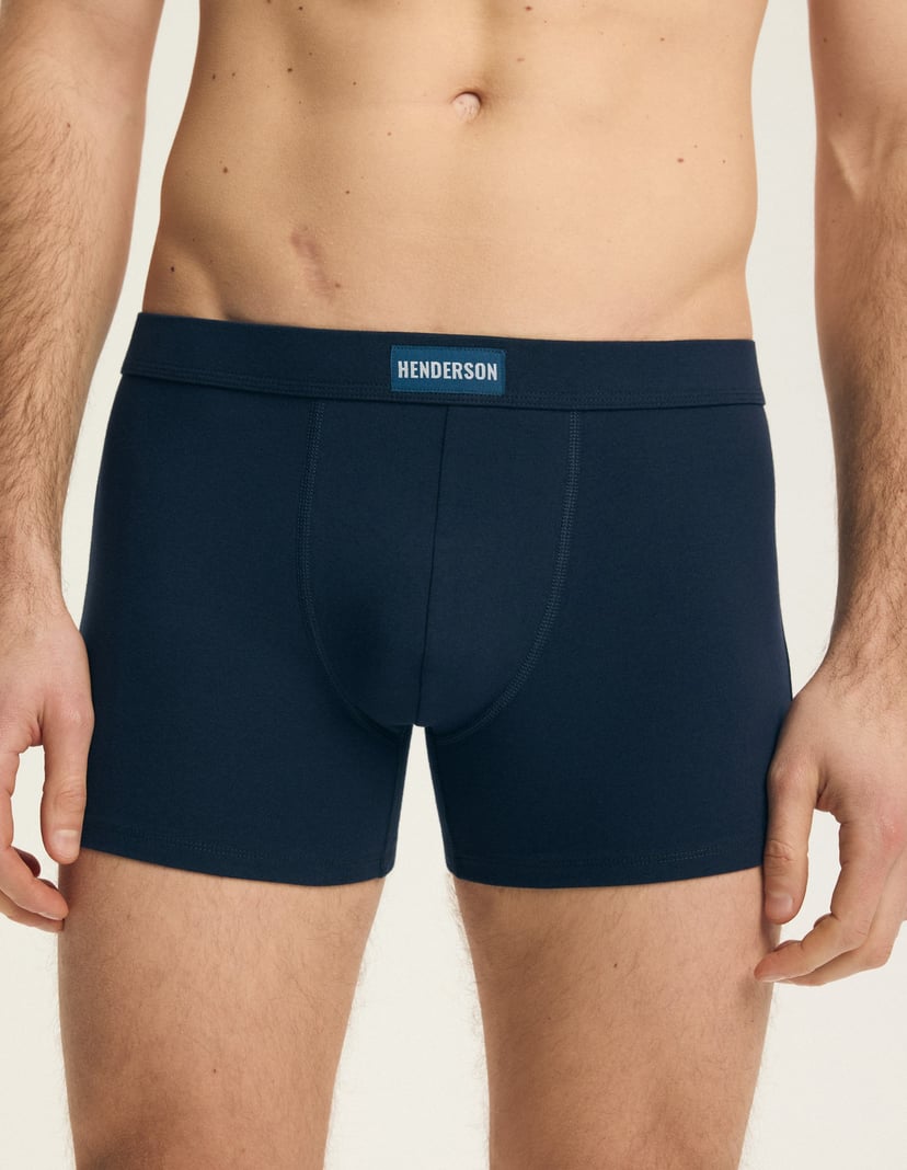 Bokserki BELL dwupak multi w paski ze średnią nogawką multi 2