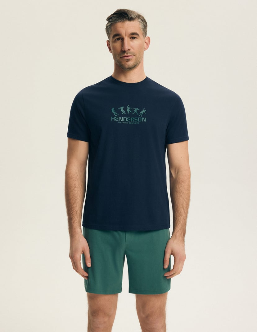 Short Pajamas BET navy 1