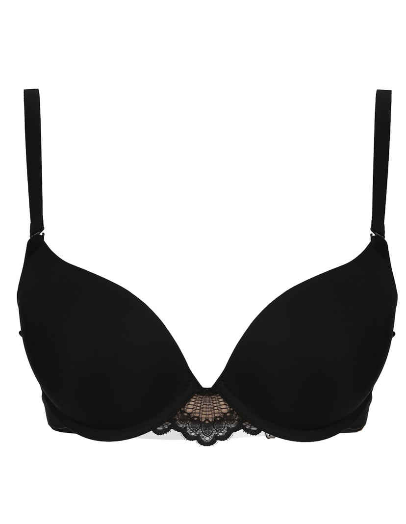 Biustonosz push-up Caldo czarny 5