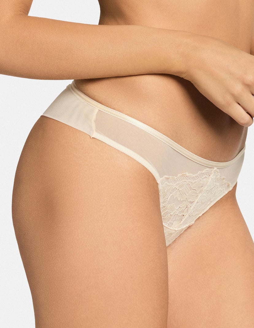 СТРІНГИ  Magnolia бежевий 3