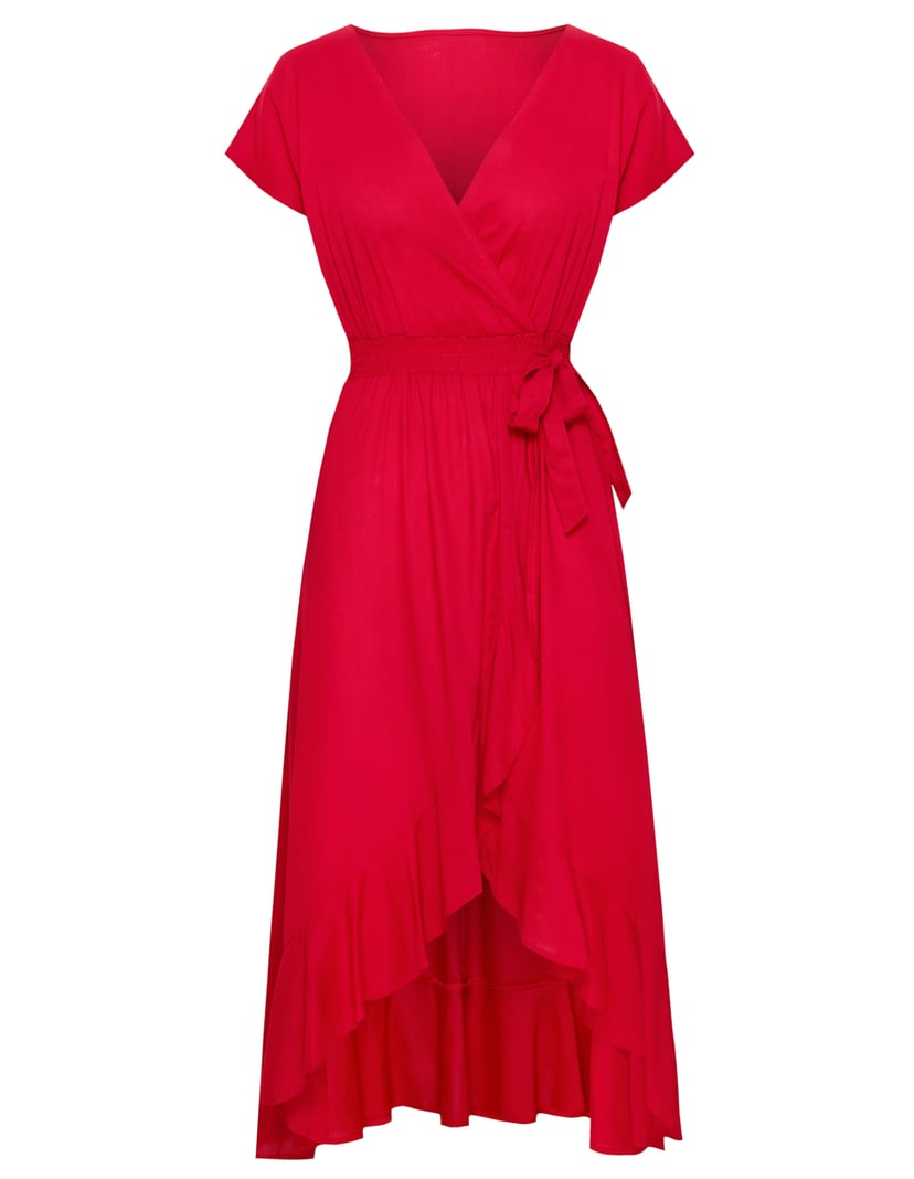 Strandkleid Makiki Rot 6
