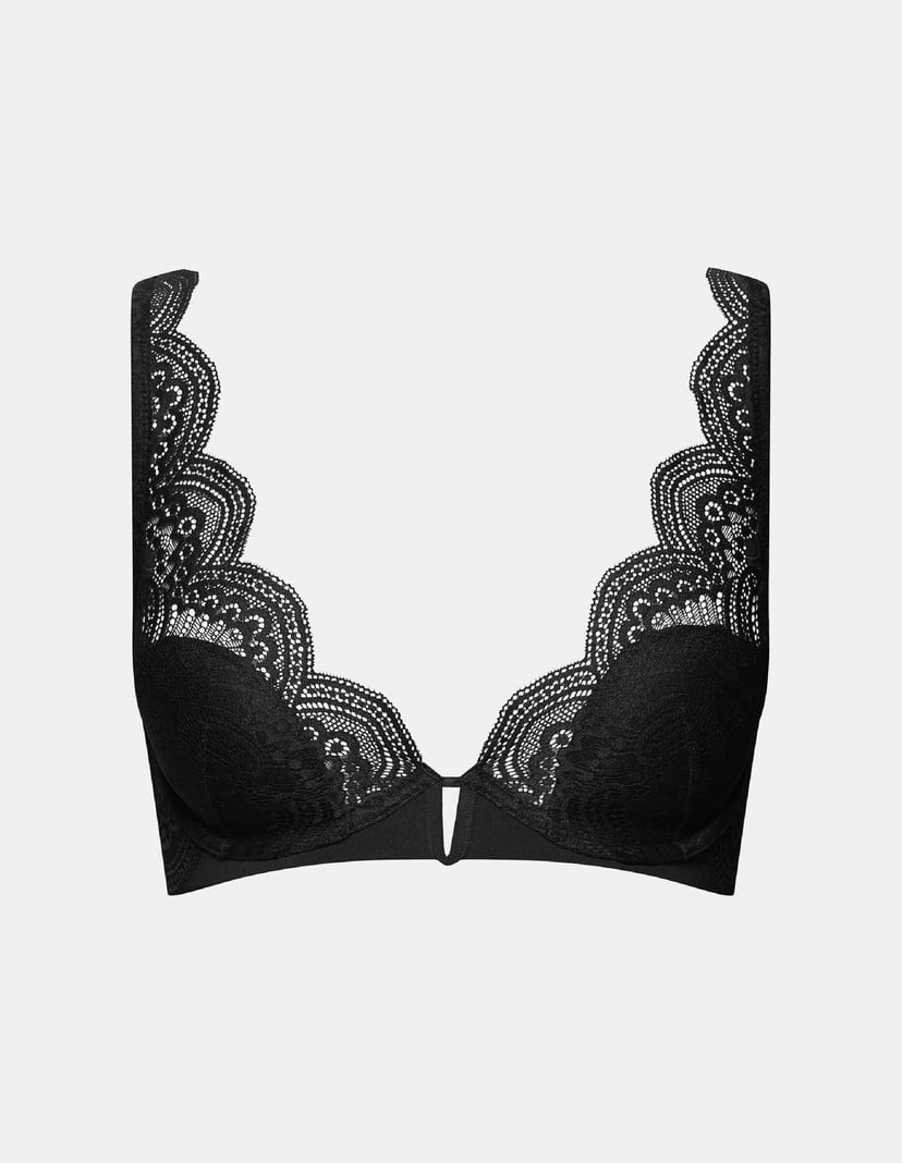 Halb-Gepolsterter BH Telima Schwarz 6