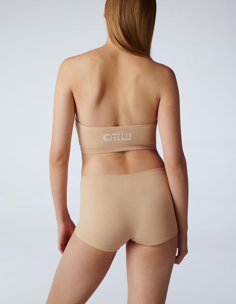 Biustonosz bandeau Capsule Robert Kupisz X ESOTIQ beżowy 4