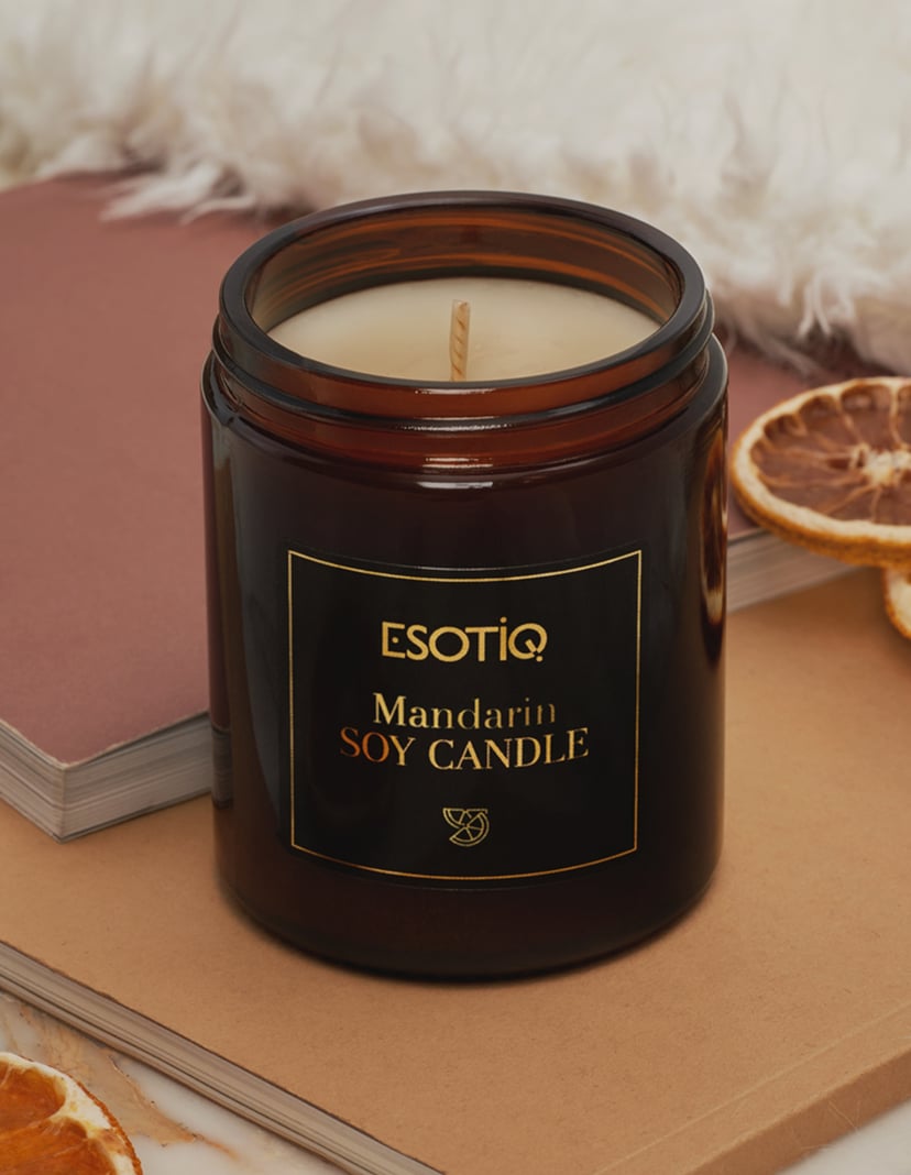 Soy Candle Mandarin Multi 2