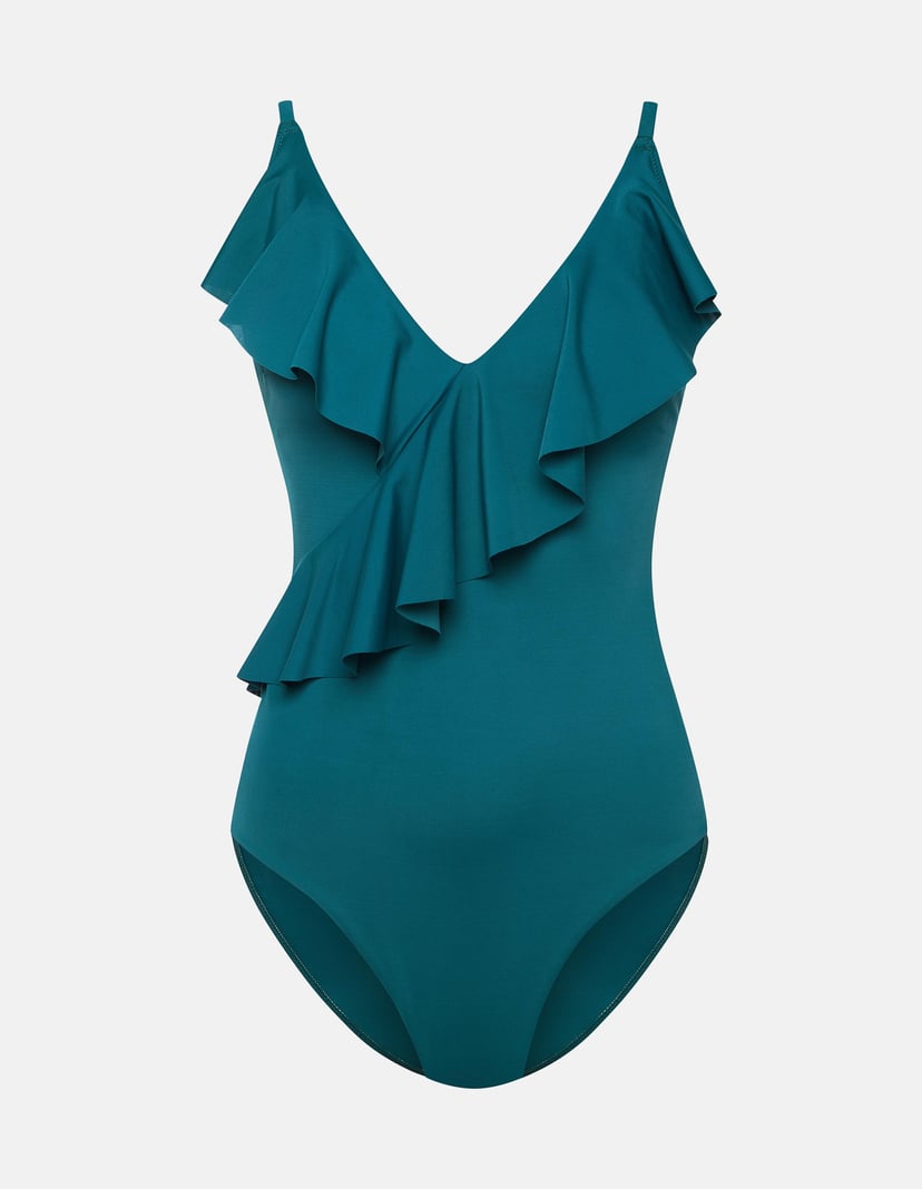 One-Piece Swimsuit Bae dark green 6