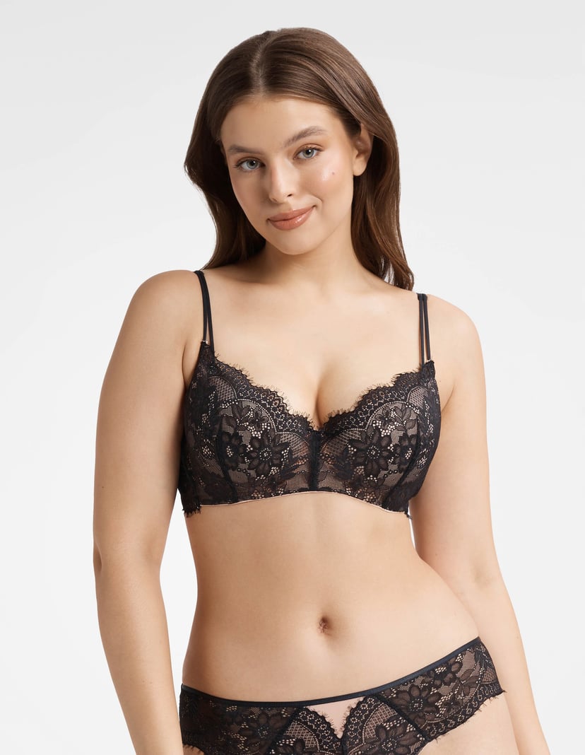 Push-up Bra Kitty Black 1