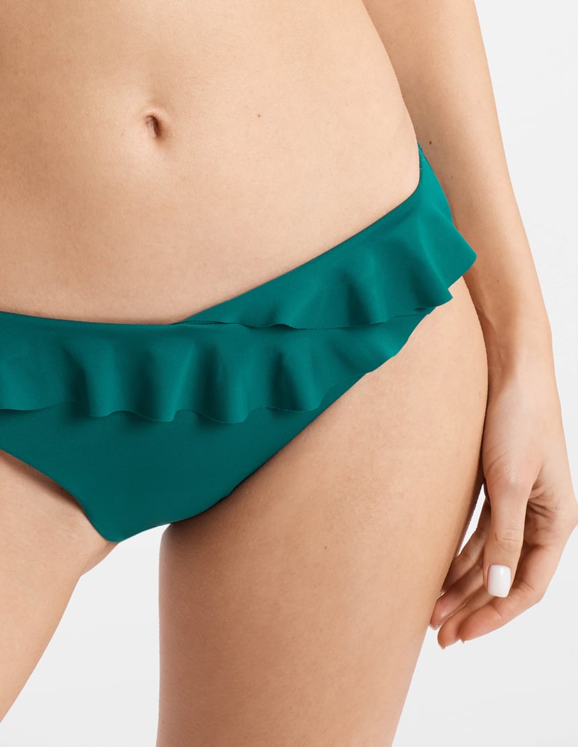 Bikini-Slip Bae Dunkelgrün 3