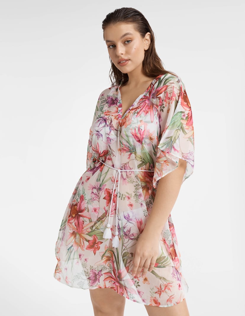 Sukienka Setubal kremowy 6