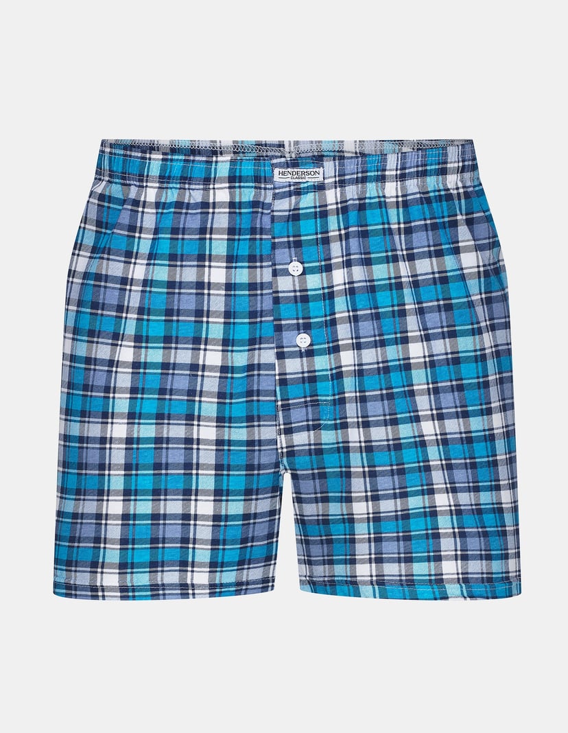 Loose Boxers Classic (Plus size) Blue 1