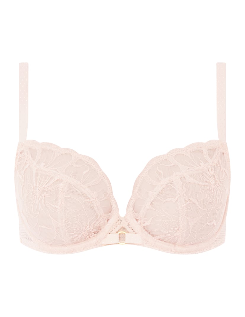 Biustonosz miękki fleurs Chantelle różowy 5