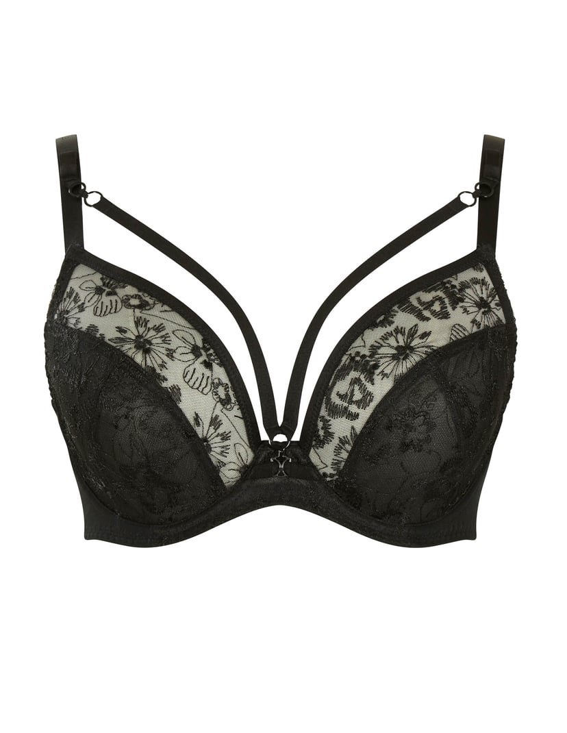 Biustonosz plunge yasmin Panache czarny 7