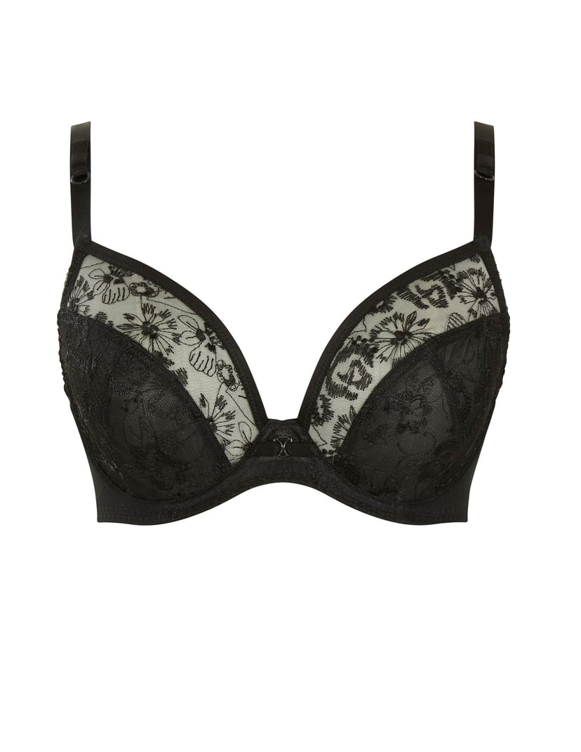 Biustonosz plunge yasmin Panache czarny 5