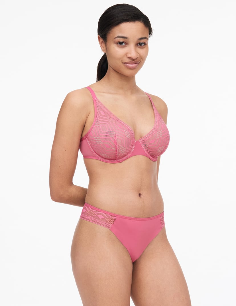 Biustonosz usztywniany Ondine Passionata różowy 4