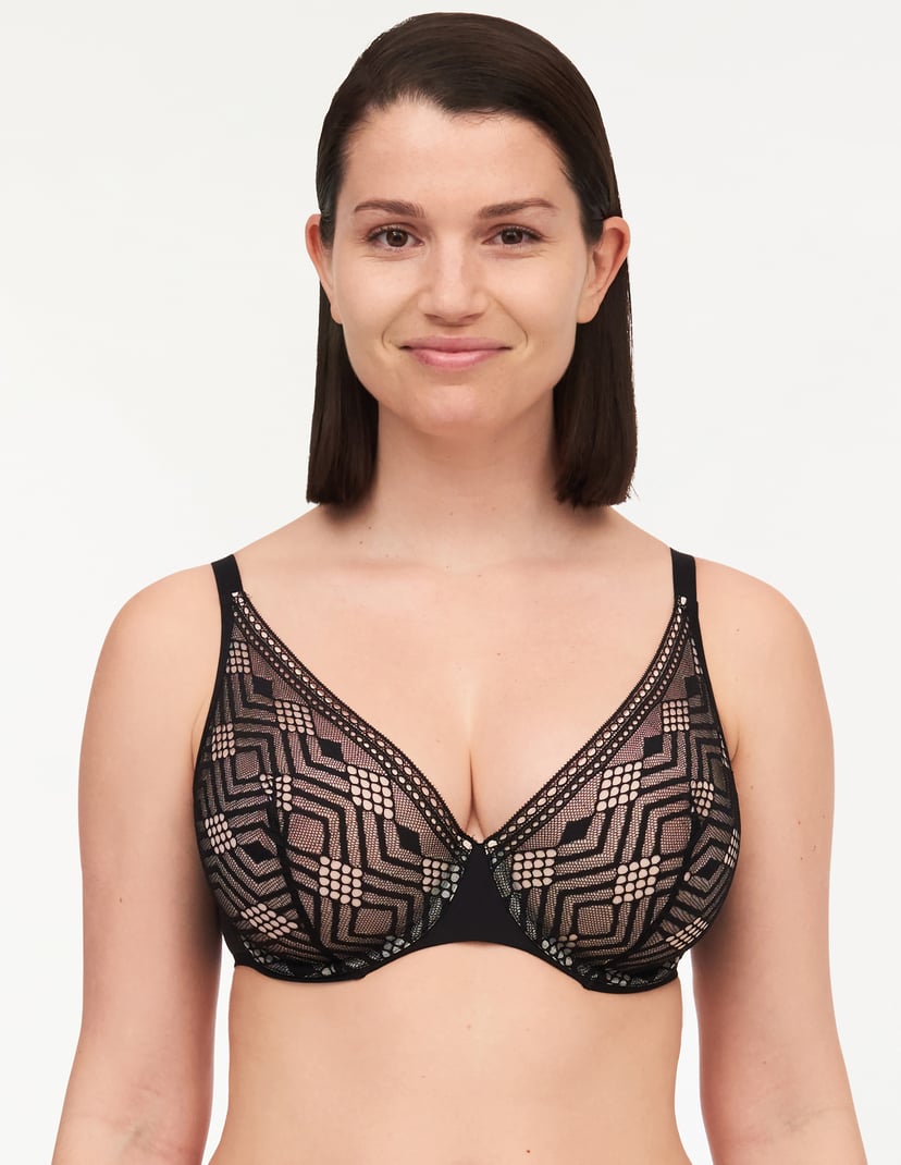 Biustonosz usztywniany ondine Passionata czarny 3