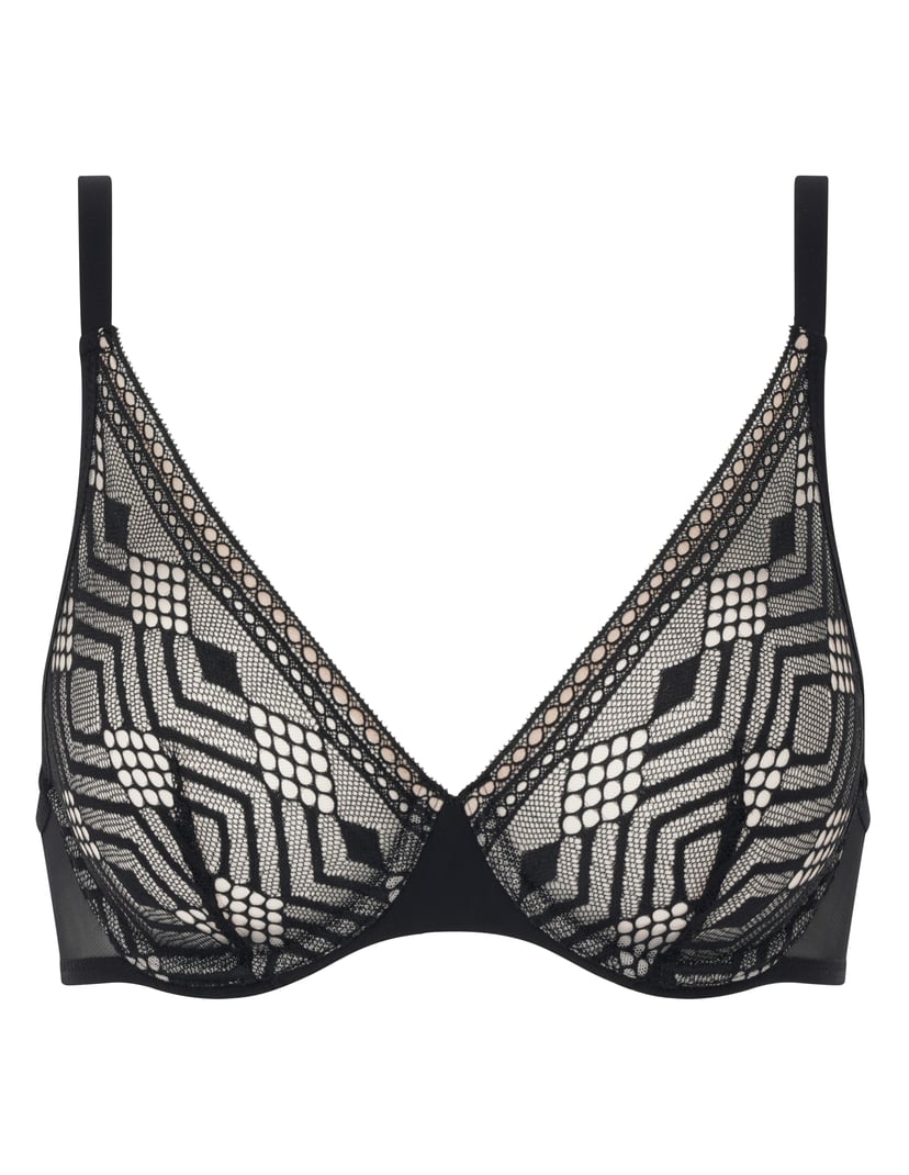 Biustonosz usztywniany ondine Passionata czarny 5