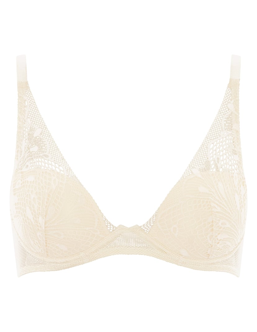 Biustonosz z fiszbinami thelma Passionata kremowy 6