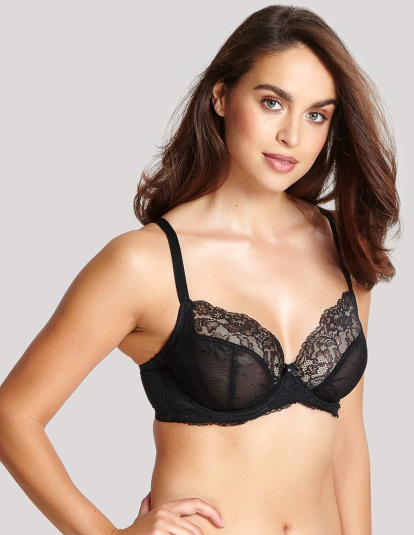 Biustonosz plunge ana Panache czarny 4