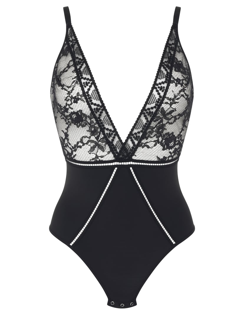 Body koronkowe olivia Passionata czarny 4