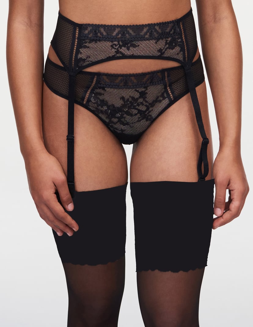 Pas do pończoch olivia Passionata czarny 3