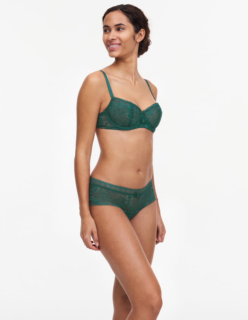 Biustonosz balkonetka day to night Chantelle zielony 5