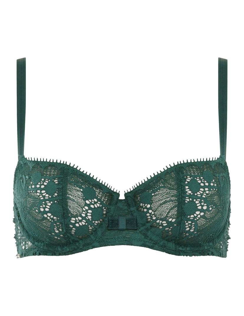 Biustonosz balkonetka day to night Chantelle zielony 6