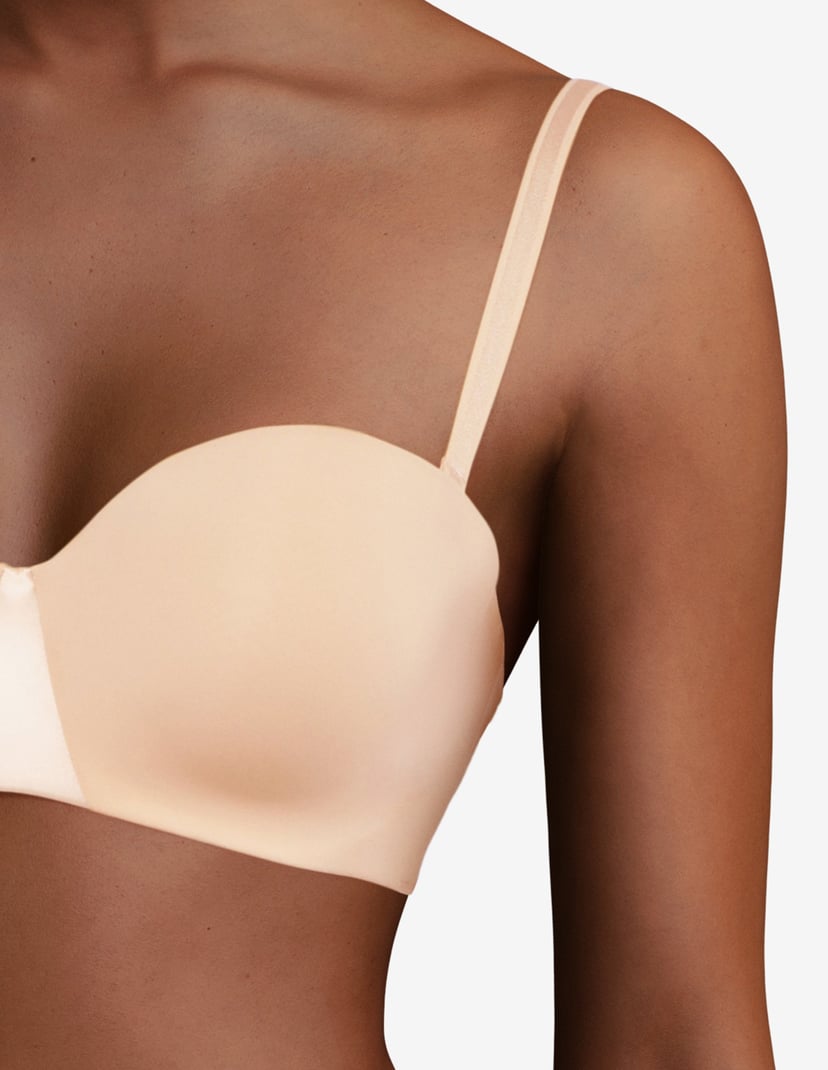 Biustonosz balkonetka essential Chantelle beżowy 4