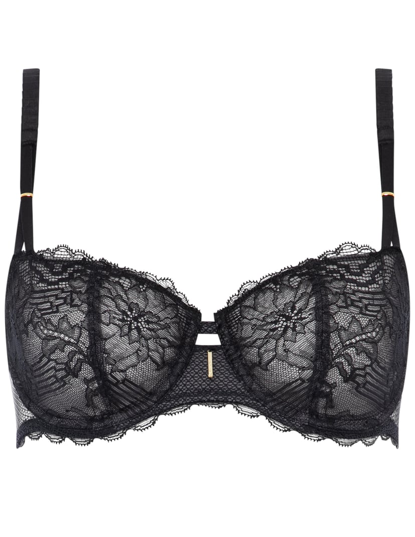 Biustonosz balkonetka waltz Chantelle czarny 5