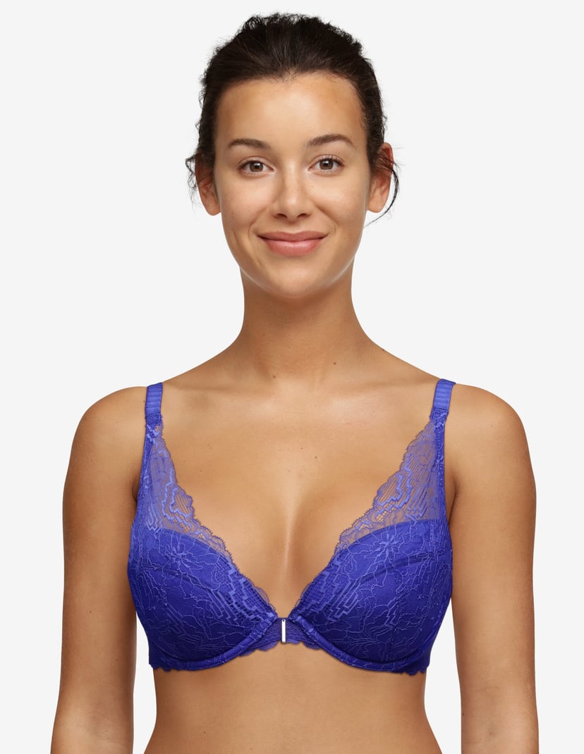 Biustonosz push-up waltz Chantelle granatowy 1