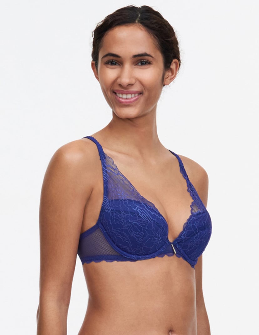 Biustonosz push-up waltz Chantelle granatowy 3