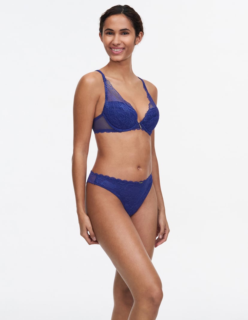 Biustonosz push-up waltz Chantelle granatowy 5