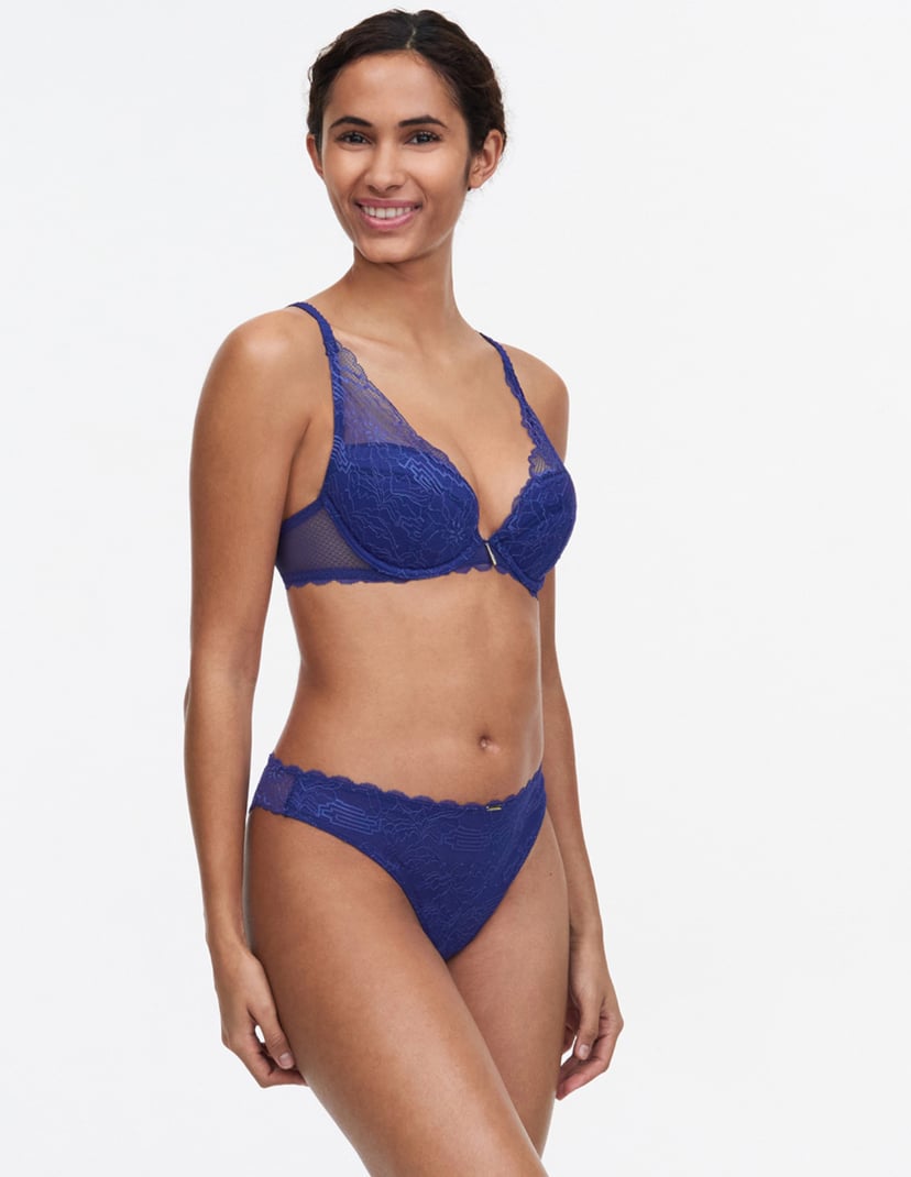 Brazyliany waltz Chantelle granatowy 1