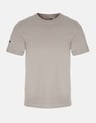 T-shirt T-Line (Plus size) - jasny-szary