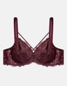 Soft bra Insoley - maroon