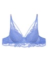 Biustonosz push-up Bloovii Okay - niebieski
